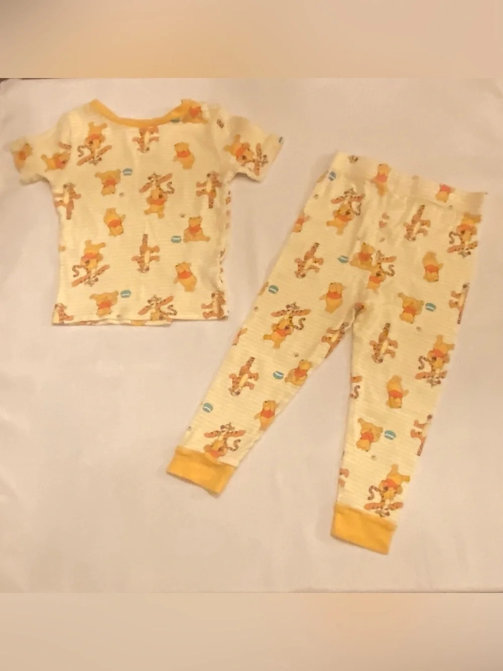 Disney Winnie the Pooh/Tigger Kids Pajama Set - 4 Pieces 🍯